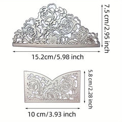 Rose Pattern Die Cuts Metal Die Cuts For DIY Craft