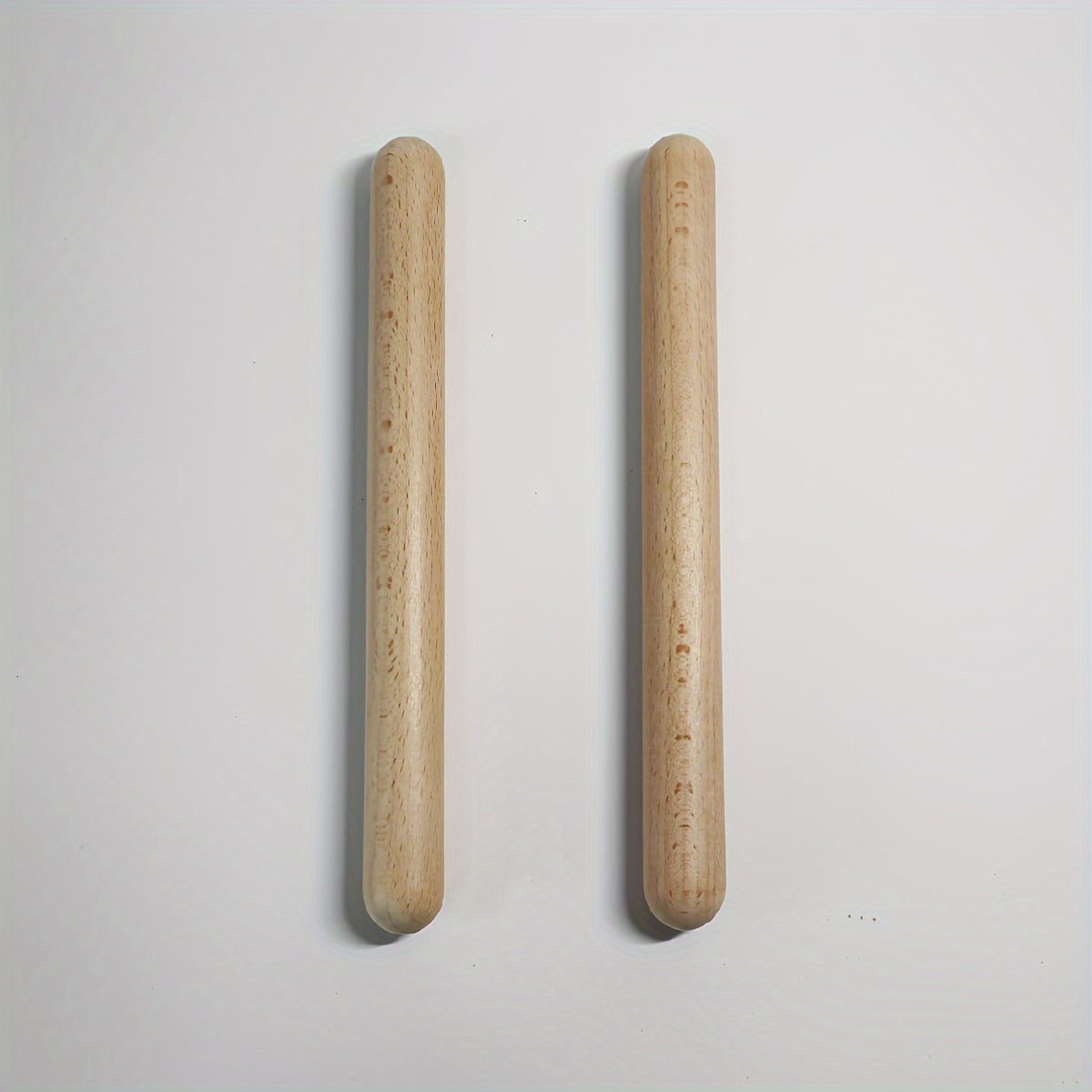 2pcs Orff Musical Instrument Natural Drum Stick Rhythm Resonance Stic