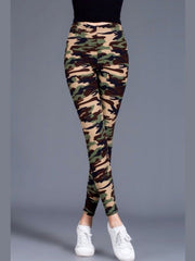 Floral Printed High Waist Yoga Pants