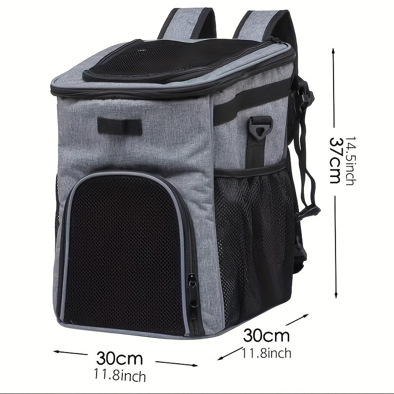 Pet Carrier Bike Basket Bag Multifunctional Dog Cat Backpack