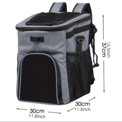 Pet Carrier Bike Basket Bag Multifunctional Dog Cat Backpack