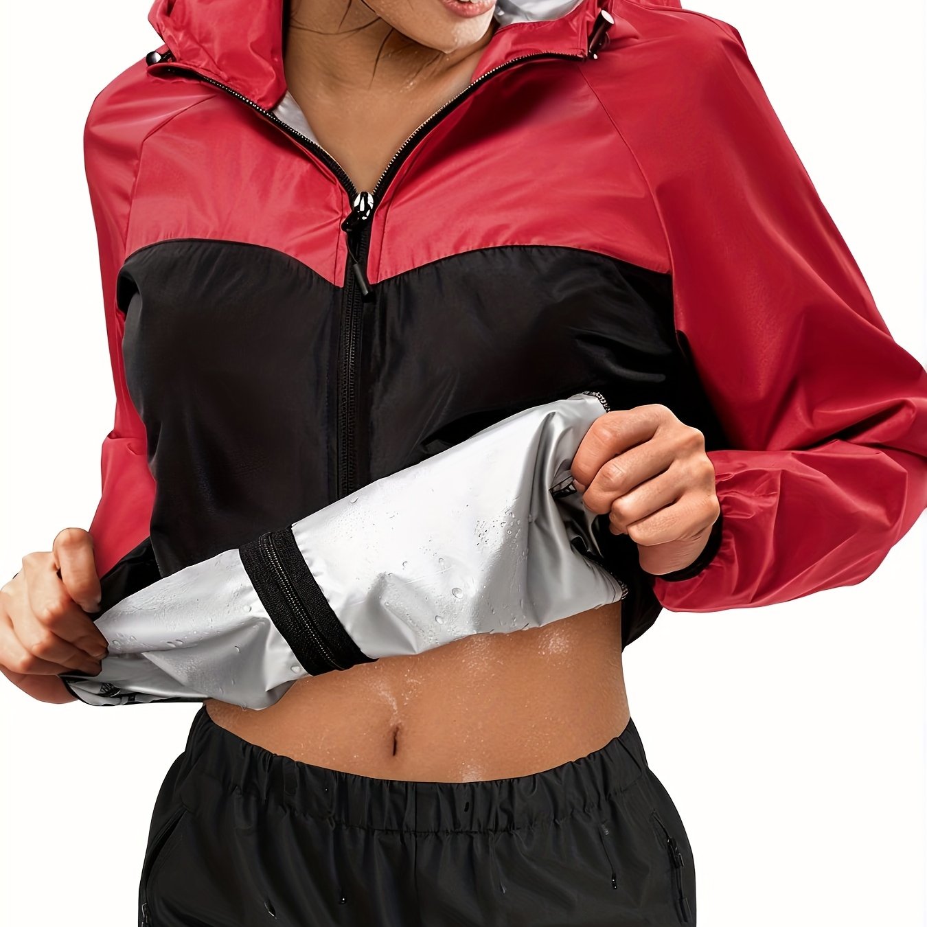 Women's Sauna Sweat Jacket for Weight Loss
