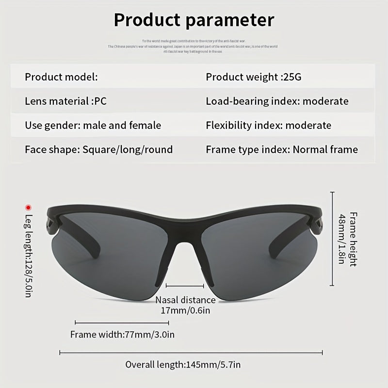 Outdoor Climbing Cycling Sports Sunglasses Stylish Windproof Sunglasses