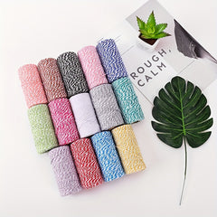 100M Cotton Twine Packing String 2mm for Wedding Craft Knitting DIY
