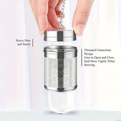 304 Stainless Steel Tea Strainers Extra Fine Mesh Tea Infuser for Loose Leaf Tea