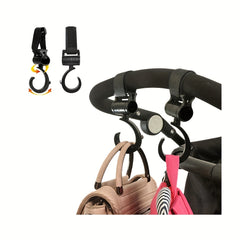 Stroller Hooks Diaper Bag Organizer Mommy Hooks For Shopping