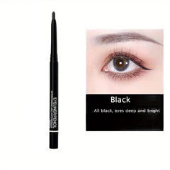 Dual Ended Eyeliner & Eyebrow Pencil Waterproof Smudge Proof Makeup