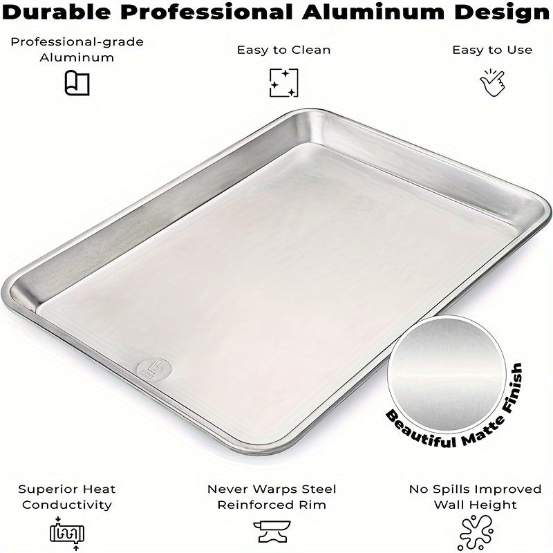 Stainless Steel Baking Pan Set with Cooling Rack