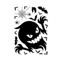 Halloween Giant Ghost Monster Shadow Window Sticker