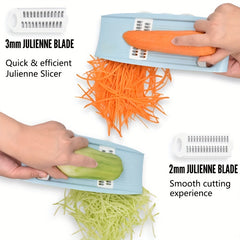 Multifunctional Vegetable Slicer Manual Food Grater Cutter Potato Chopper