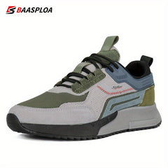 Baasploa Men's Breathable Casual Shoes Comfortable Walking Shoes