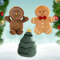 Christmas Gingerbread Man Plush Toy Doll