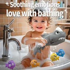 Shark Water Toy Set - Interactive Bath Toys for Kids