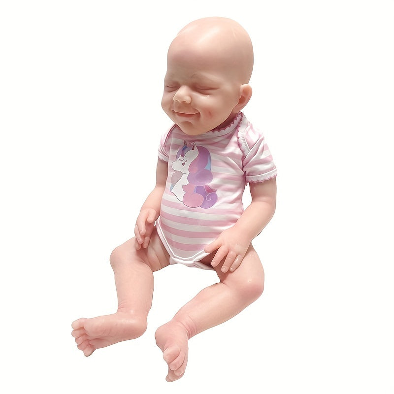 Silicone Mini Baby Soft Dolls for Children's Practice