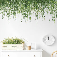 1pc Long Green Vine Decorative Sticker DIY Set