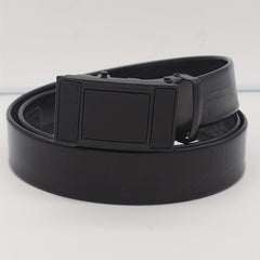 Men's Leather Business Casual PU Automatic Belt