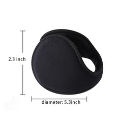 Unisex Sherpa Fleece Lined Winter Earmuffs Ear Warmer