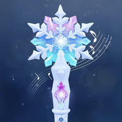 Interactive Princess Wand with Sound and Light Effects Sky Purple