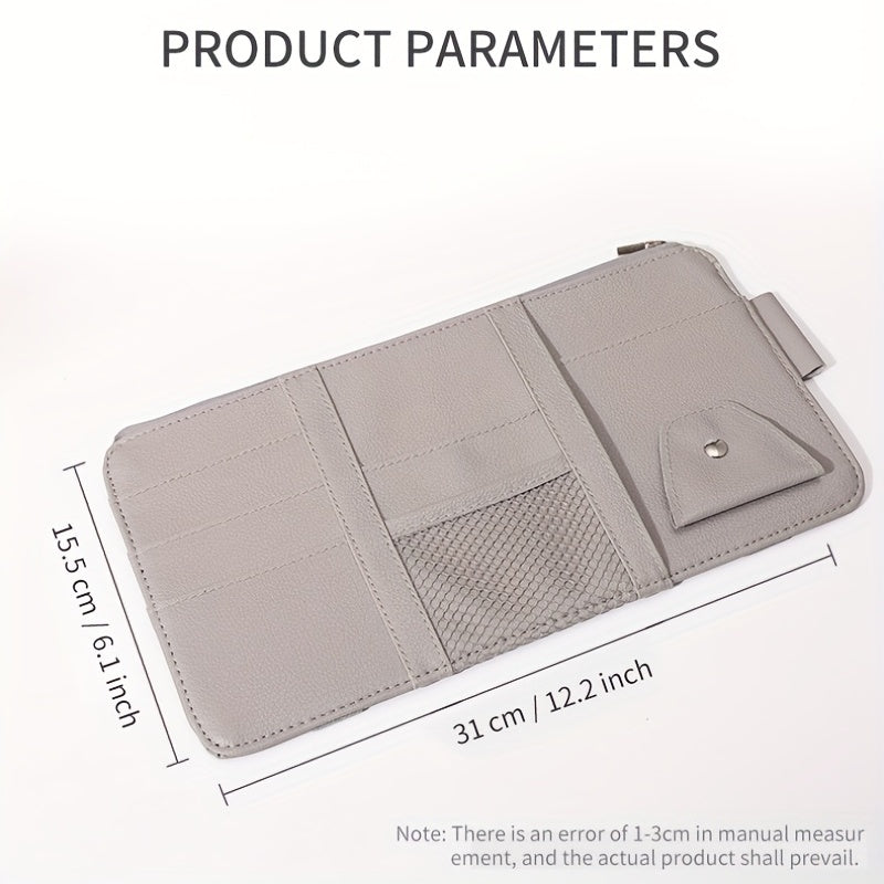 Sun Visor Storage Bag & Card Holder