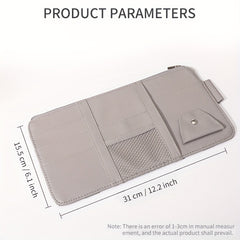 Sun Visor Storage Bag & Card Holder