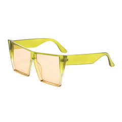 Y2K Large Cat Eye Sunglasses Gradient UV400 Sun Shades