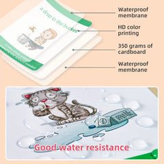 15pcs English Idioms & Proverbs Flashcards Set Ages 3 Educational Tools