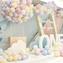 100-200pcs Macarons Latex Balloons Wedding Party Decoration Baby Shower