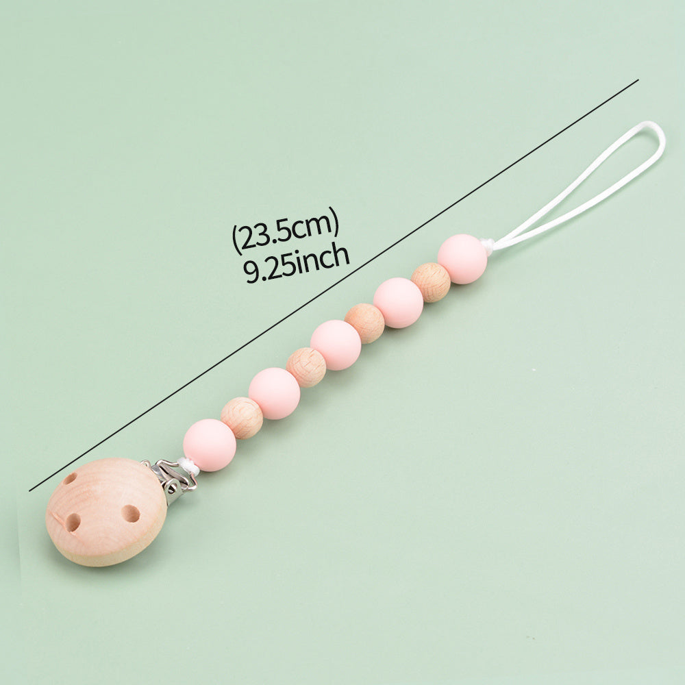 Colorful Baby Pacifier Clips for Teething Dummy Holder