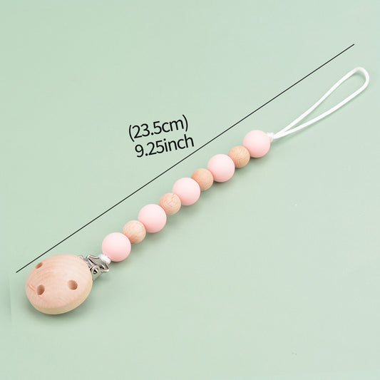 Colorful Baby Pacifier Clips for Teething Dummy Holder