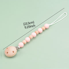 Colorful Baby Pacifier Clips for Teething Dummy Holder