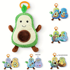 Avocado Cloth Book Baby Educational Toys Not Tear Rotten Gnaw