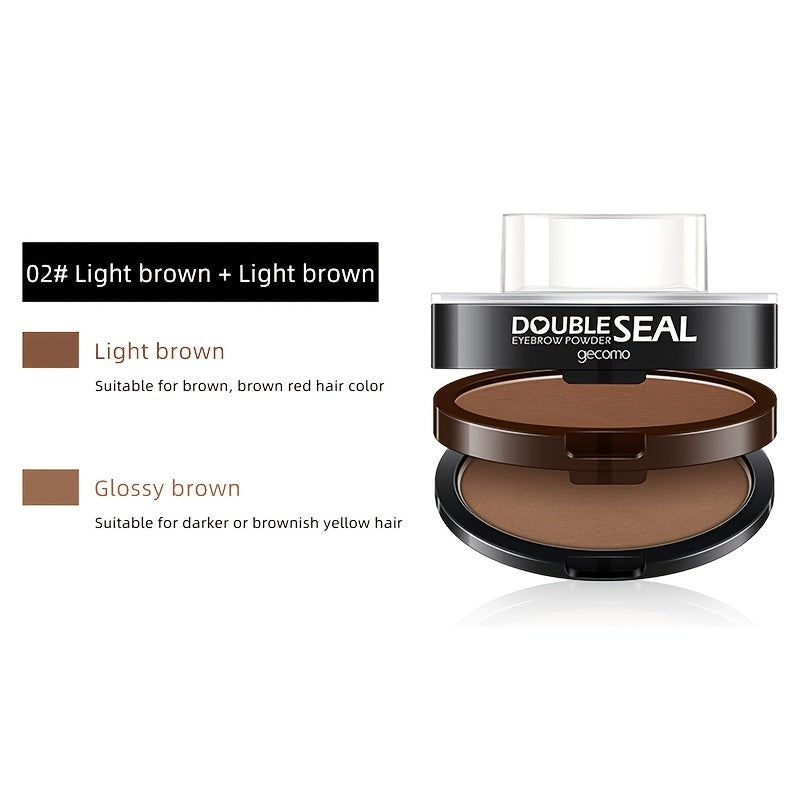 Lazy Stamp Eyebrow Powder Long-lasting Waterproof Colorfast Natural Smudge Proof