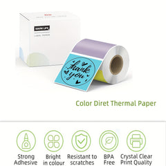 Marklife 150pcs 5.08cm Label Stickers For Jars, 4 Colors