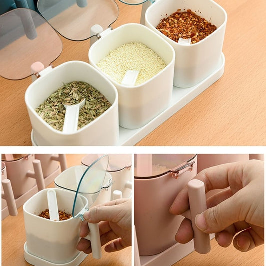 Kitchen Organizer Set for Seasoning and Spice Storage
