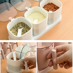 Kitchen Organizer Set for Seasoning and Spice Storage
