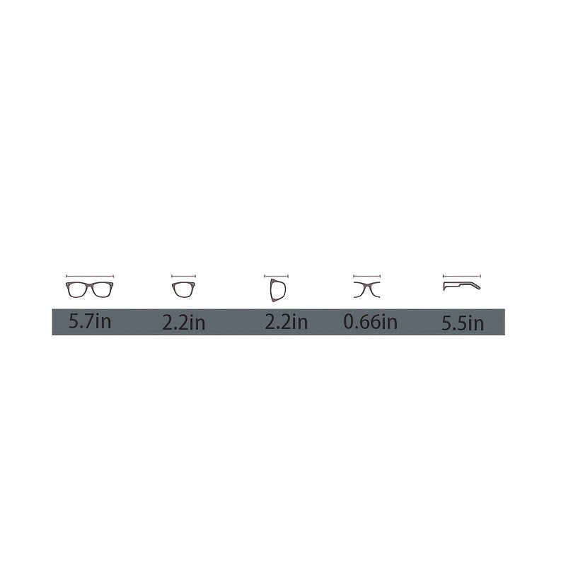 Large Rimless Sunglasses Anti Glare UV400