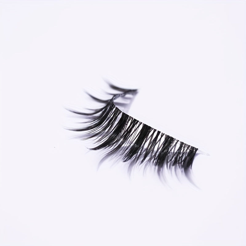 5 Pairs Spiky Manga Lash Crisscross Style False Eyelashes