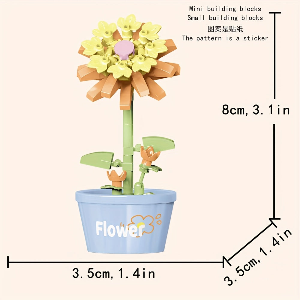 Mini Eternal Flower Building Blocks Toys