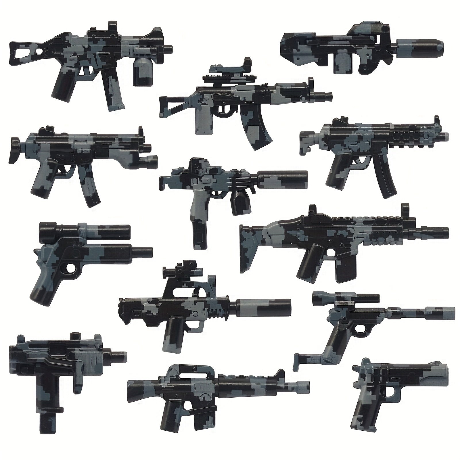 Soldier Weapon Pack Building Blocks Toys Set