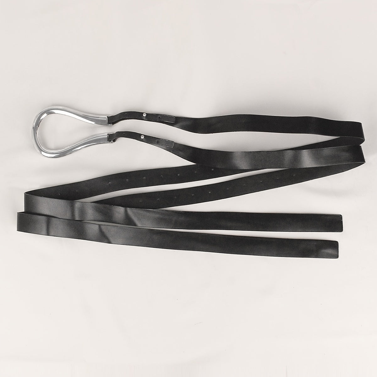 Women's Double Strap PU Leather Waist Belt
