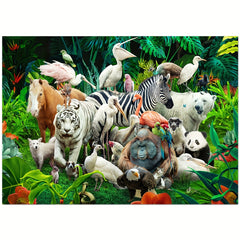 1000 Pieces Animals Puzzle Educational Fun Game Toy For Adults Kids Teens