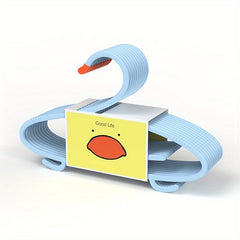 10pcs Kids Hangers Duck Clothes Rack Cartoon Baby Non-slip