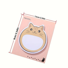 Cartoon Cat Series Sticky Notes Notepad Paper