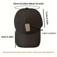 Warm Baseball Cap Earflaps Adjustable Baseball Cap