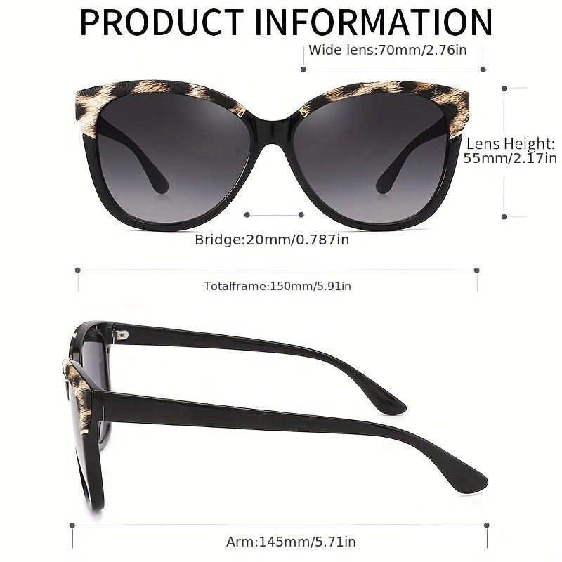 Men's Butterfly Frame Driving Sunglasses UV Mirrored Lens Sun Glasses