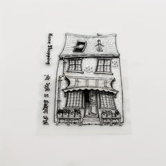1pc House DIY Scrapbook Transparent Stamp