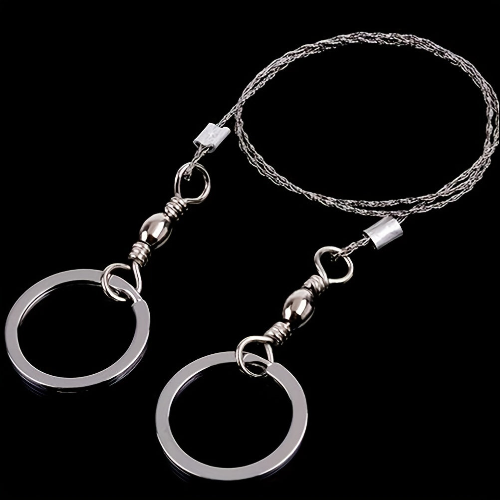 Emergency Survival Gear Steel Wire Saw for Camping Hiking Climbing