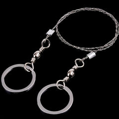 Emergency Survival Gear Steel Wire Saw for Camping Hiking Climbing