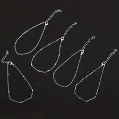Stackable Anklet Small Copper Beads Foot Jewelry