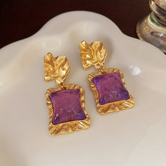 Temperament Flower Pearl Earrings Light Ear Jewelry